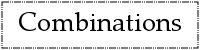 German Letter Combinations